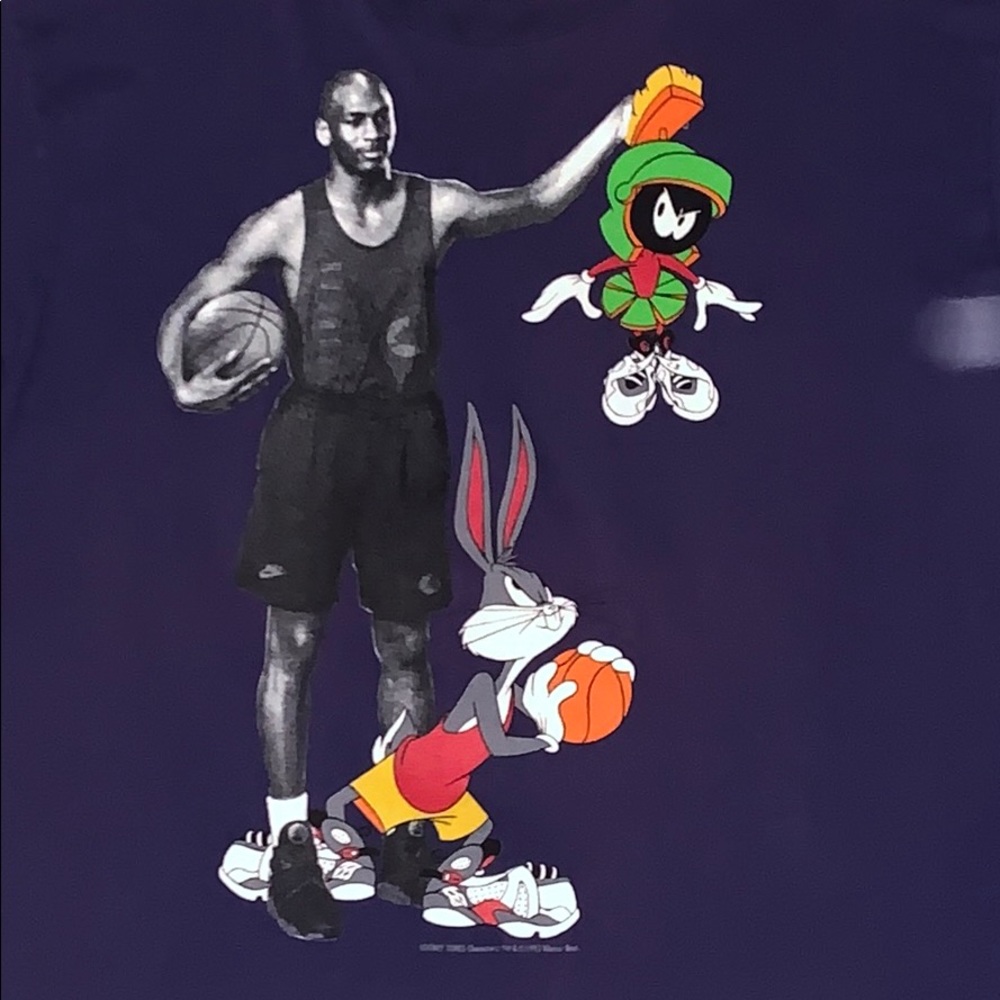 Nike Space Jam T Shirt Jordan Bugs Bunny Men’s XL